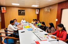 राज्यस्तरीय अनुदान समिति की बैठक 